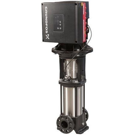 GRUNDFOS Pump, CRE 10-2 AN-GJ-A-E-HQQE Vertical Multistage Centrifugal, 2" x 2" ANSI Flange Connection 99340937